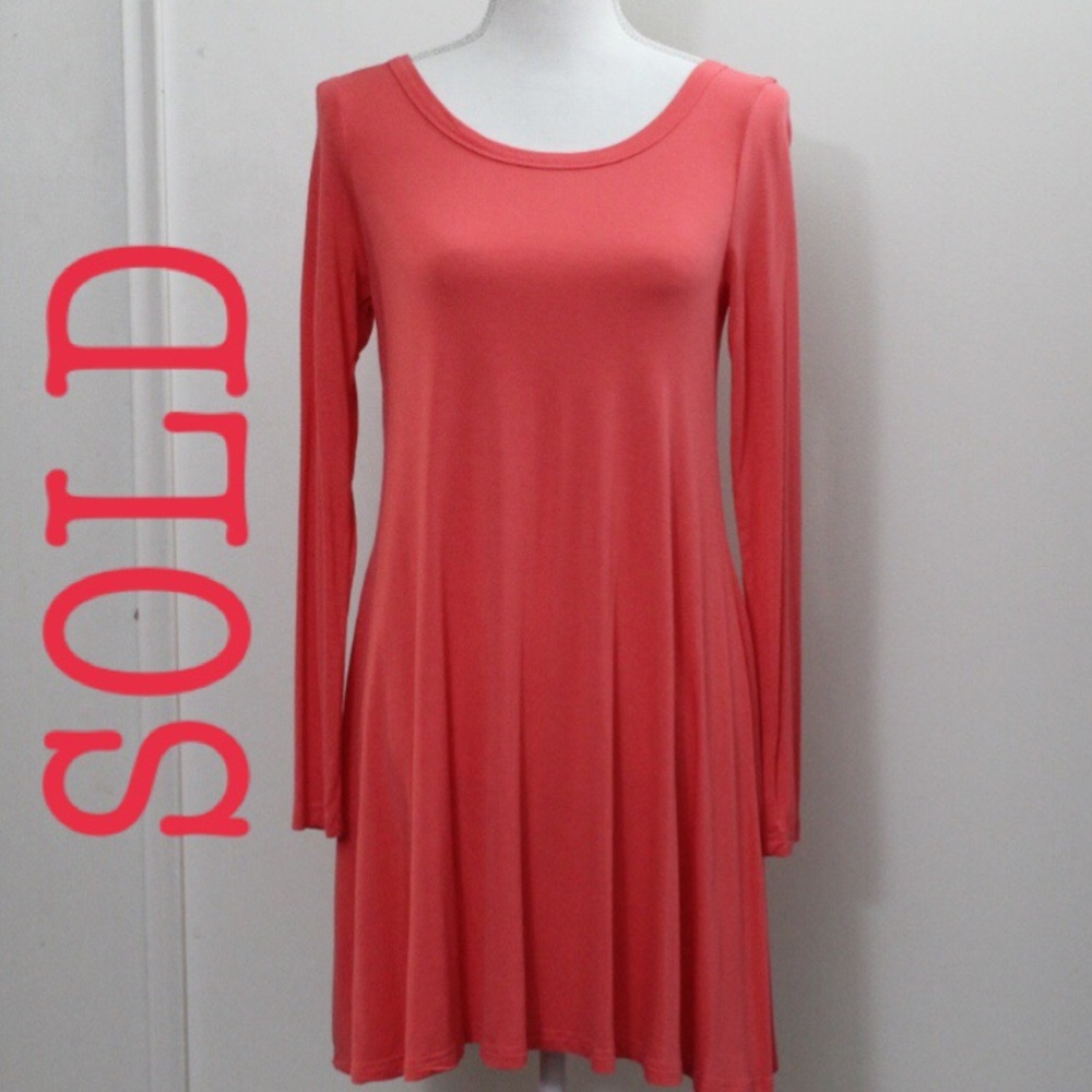 ✨NWOT Long-sleeved Tunic Dress | S - Picture 1 of 5